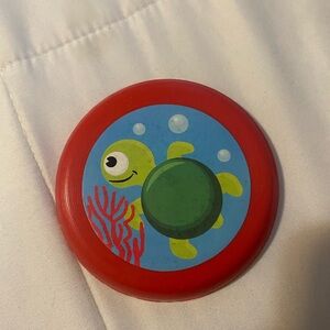 Red Turtle Frisbee for American Girl Dolls